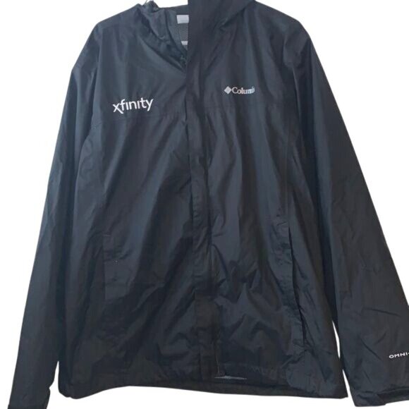 Columbia Mens Xfinity Black Jacket L - Picture 1 of 10